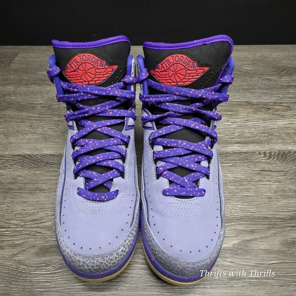 Jordan 2 'Iron Purple' - Men's Size 8